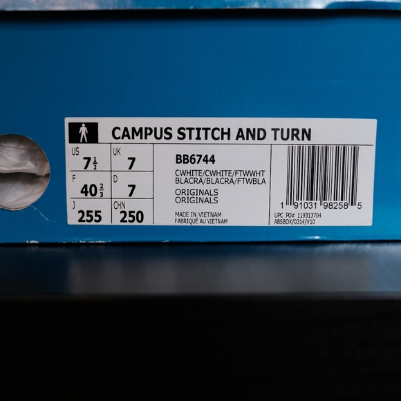 Adidas Campus in off-white suede - Picture 3 of 8